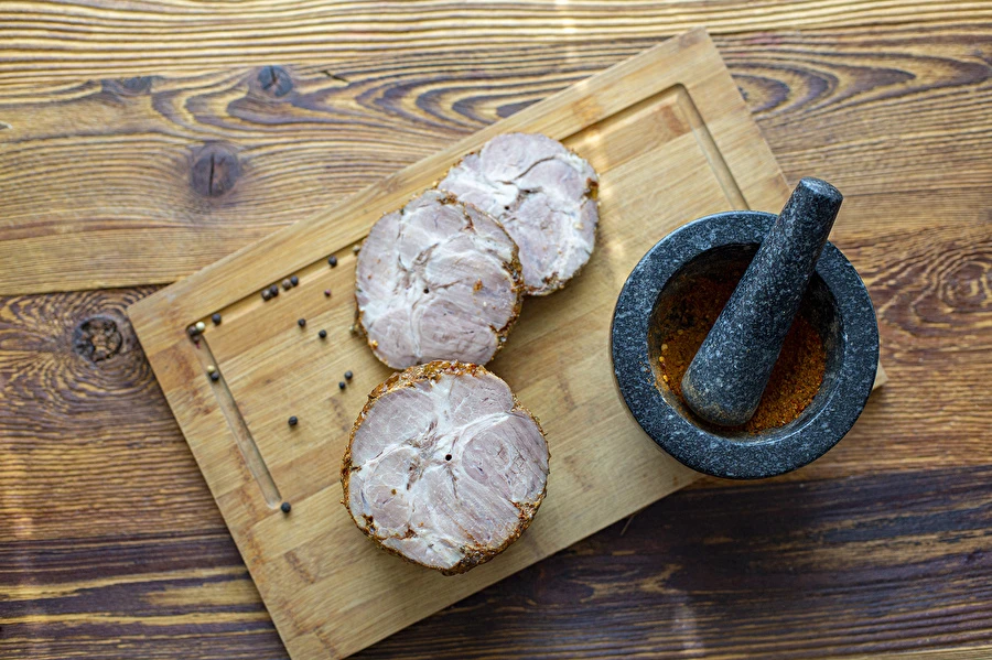 Browin Przepiśnik - Fläskkarré i skinkkokare