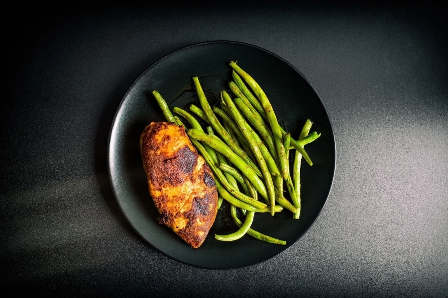 Browin Przepiśnik - Hemlagad kyckling sous-vide med gröna bönor