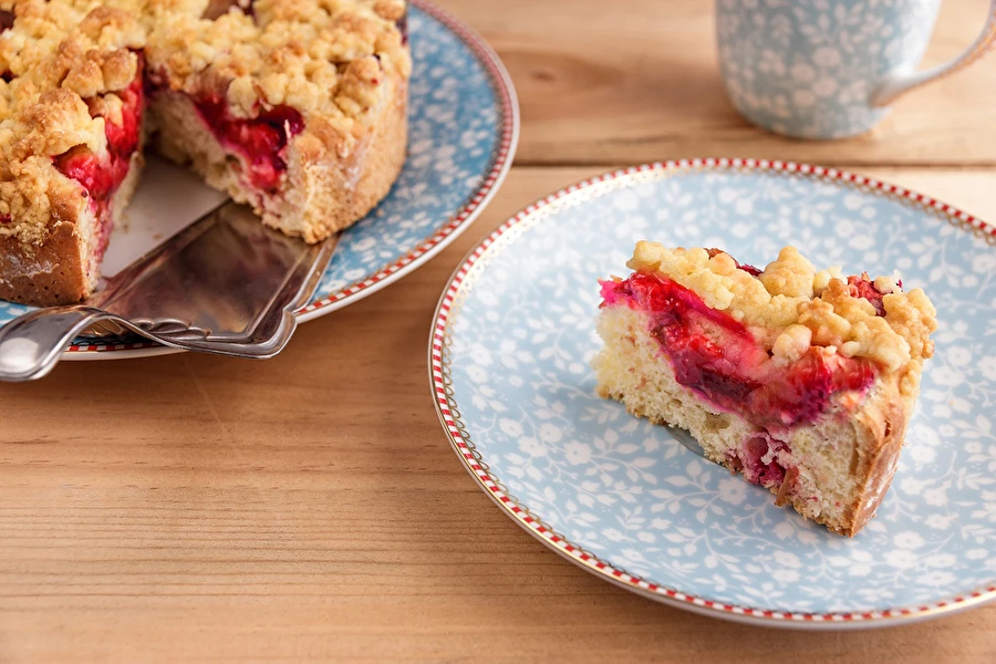 Browin Przepiśnik - Jästkaka utan knådning med jordgubbar