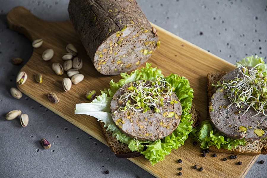 Browin Przepiśnik - Kalkonlår med pistagenötter - skinkkokare