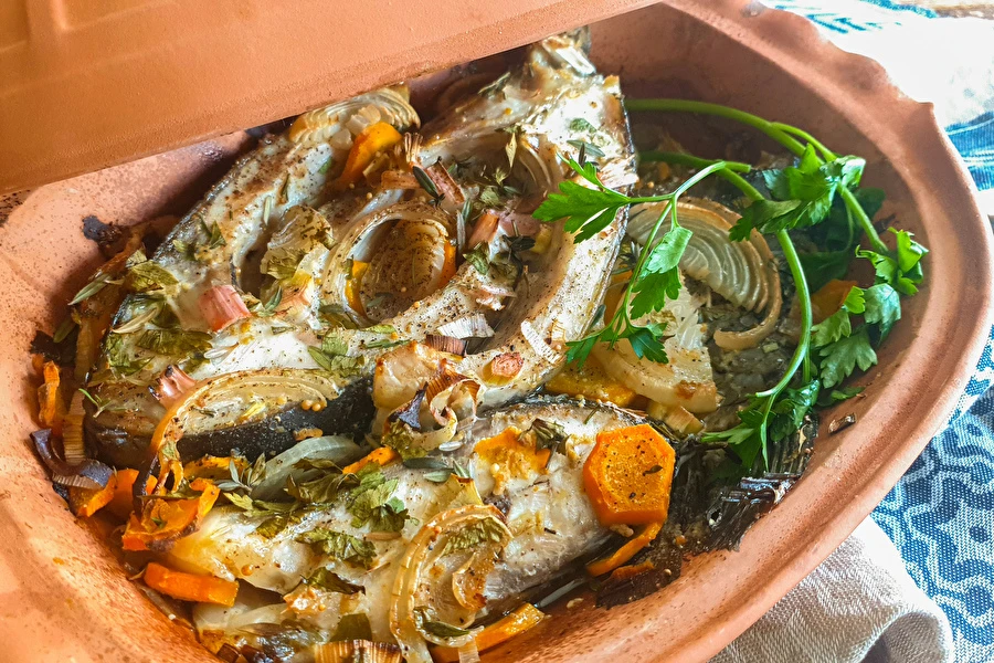 Karp i romersk gryta