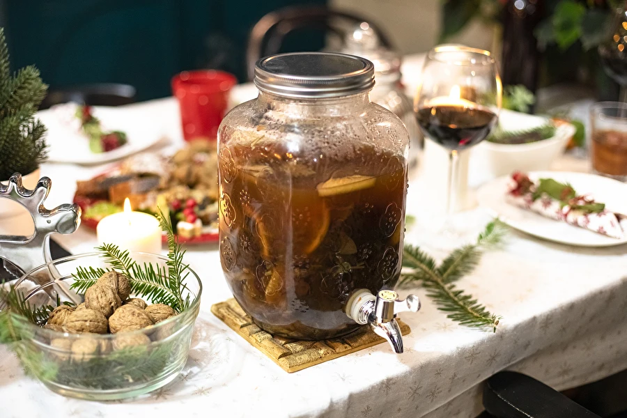 Kompott på torkad frukt