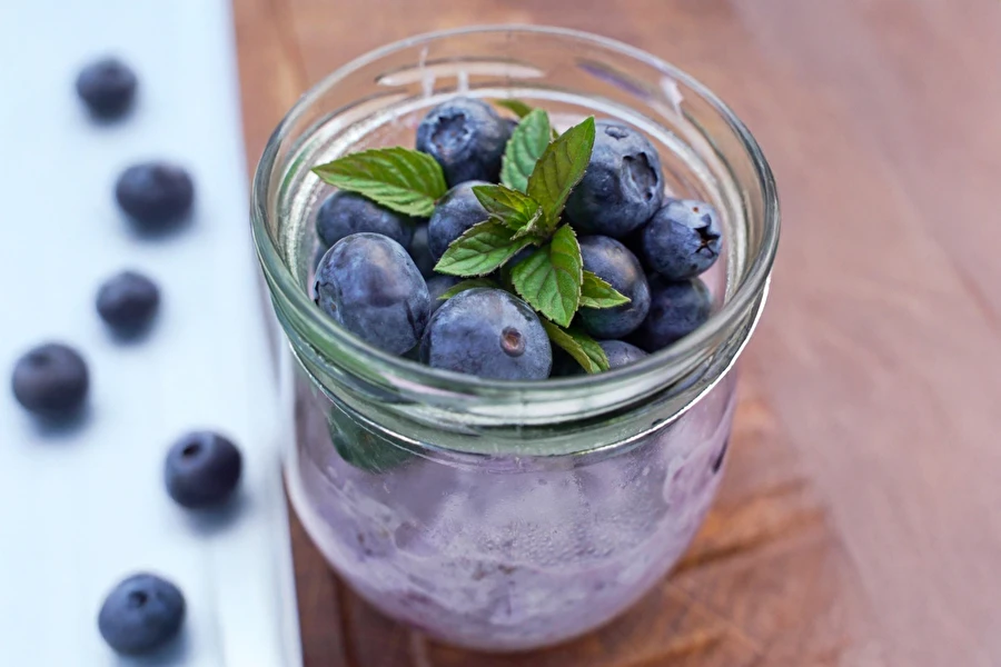 Nattgröt med blåbärssylt - en snabb och hälsosam frukost