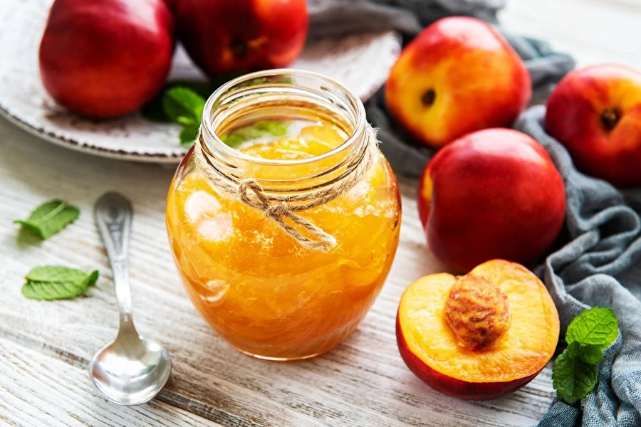 Browin Przepiśnik - Persikokonfityr med rosmarin
