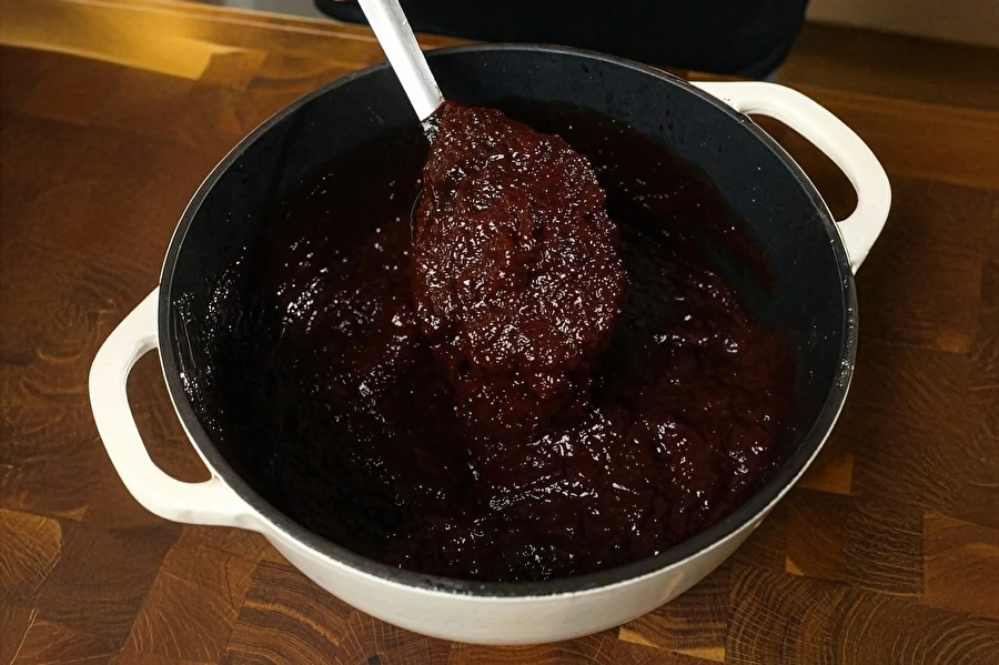 Plommonmarmelad med choklad