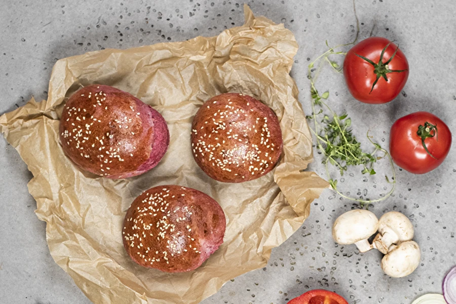 Browin Przepiśnik - Röda frallor med rödbeta